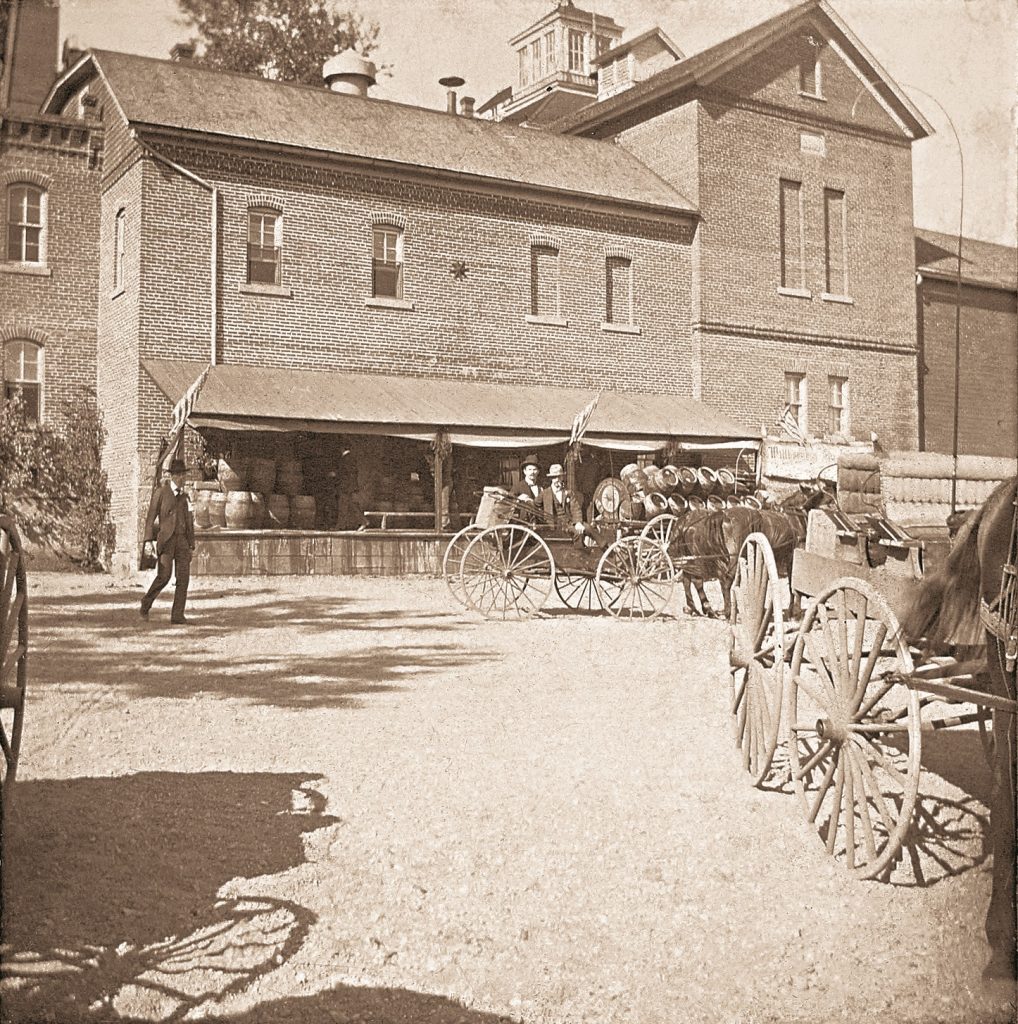 Brewery in 1878