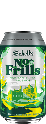 Schell's No Frills Pilsner Can