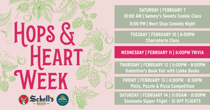 Wednesday Night Trivia at Schell’s!