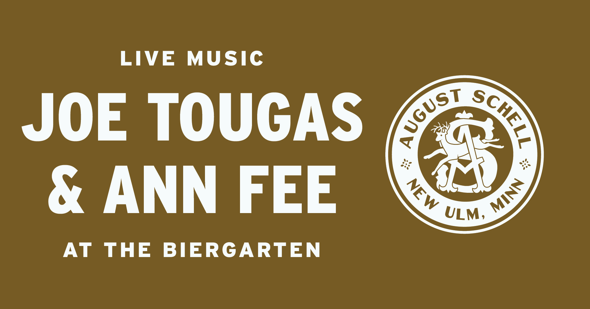 "Live Music with Joe Tougas & Ann Fee"