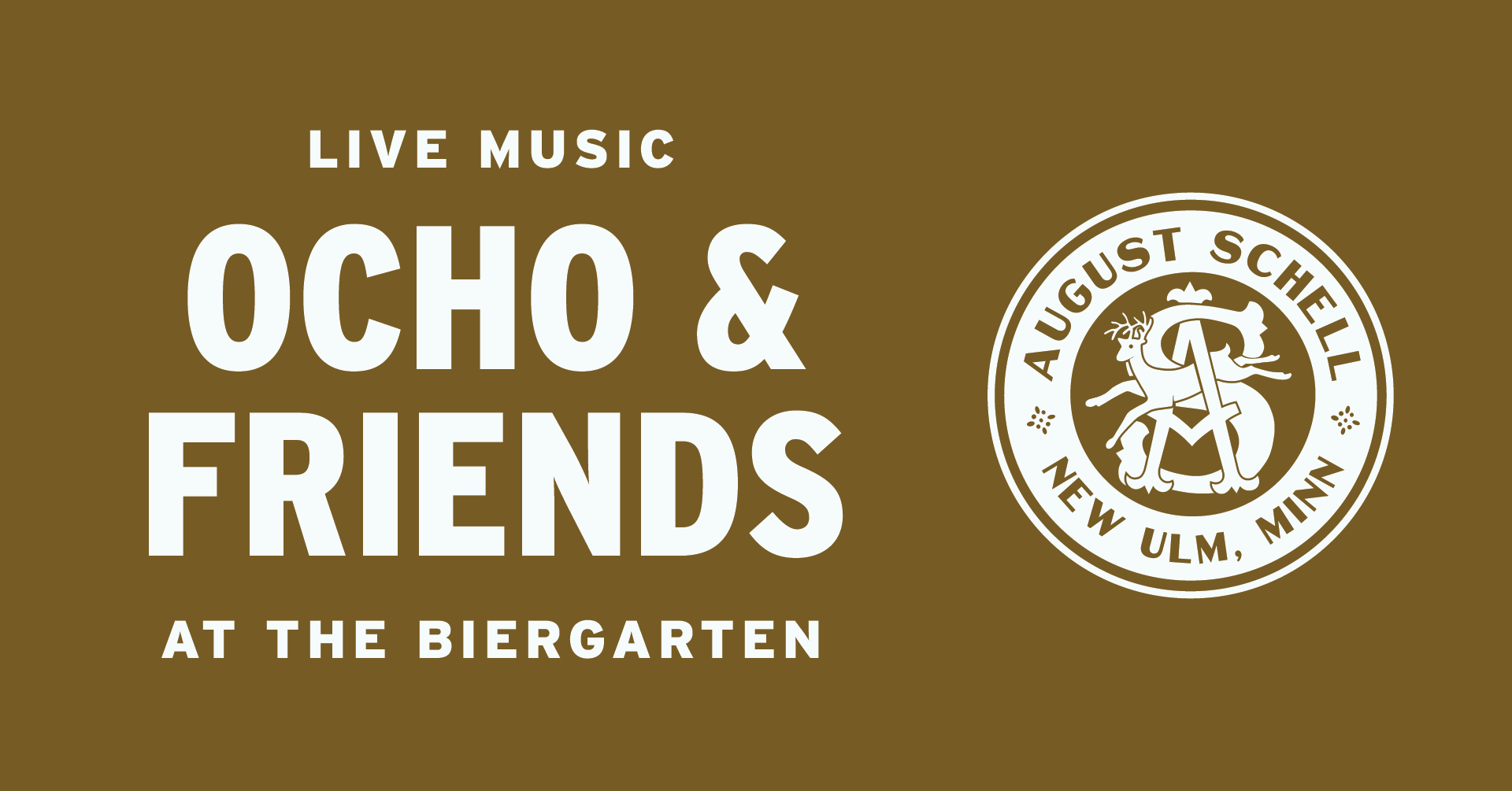 "Live Music with OCHO and Friends"